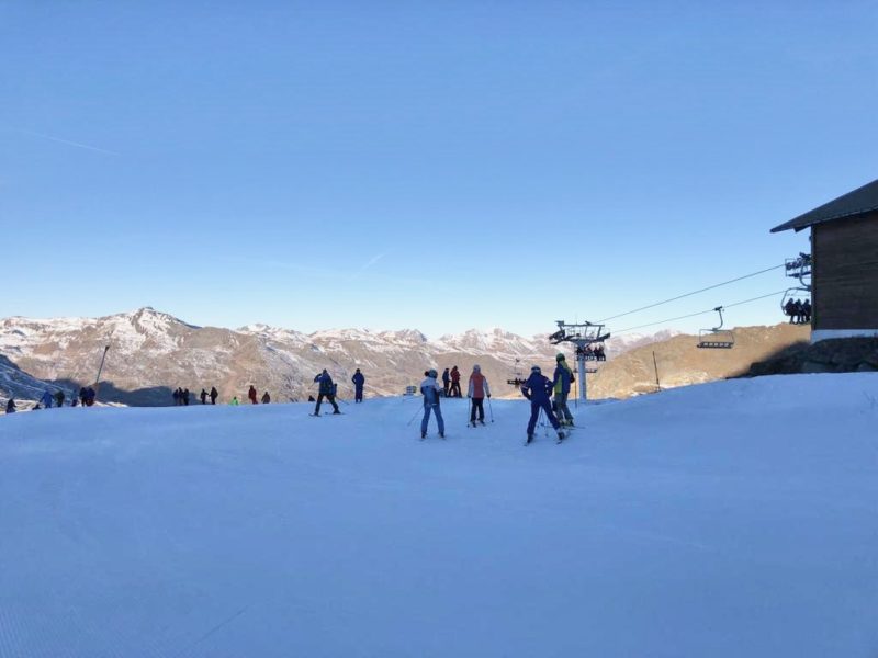 Val Thorens opening. Image c/o Chris Moran/PlanetSKI
